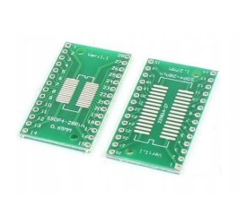 SOP28 to DIP28 PCB Adapter