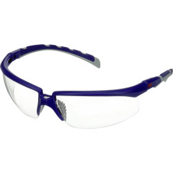 3M S2001ASP-BLU Safety Glasses Anti-Fog Coating Angle Adjustable Blue Grey