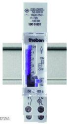 Theben 1800001 Przekaźnik czasowy na szynę DIN analogowy 230 V