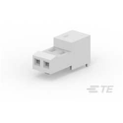 TE Connectivity 3-640440-2 2P Female Unshrouded IDC With Red Stripe 22AWG Tin