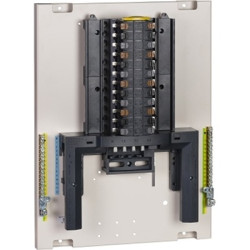 Rozdzielnica elektryczna, l. faz: 3+N/PE, 8 wloty, 250 A, Acti9