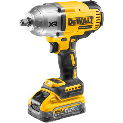 DEWALT DCF900H2T-GB DCF900H2T POWERSTACK&#x2122; Impact Wrench 18V 2 x 5.0Ah Li-ion