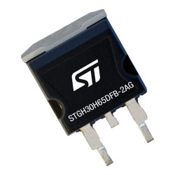 STGH30H65DFB-2AG Automotive-grade trench gate field-stop, 650 V, 30 A, high-speed HB series IGBT in an H2PAK-2 package