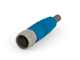 Zespół Kablowy ze złączem Złącze M12 długość 1.5m Rodzaj A Żeńskie Złącze B Złącze M12