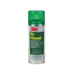 3M&#x2122; 7100296679 ReMount Repositionable Adhesive Spray 400ml