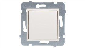 Aria Łącznik Jednobiegunowy Ecru Łp-1U/M/27