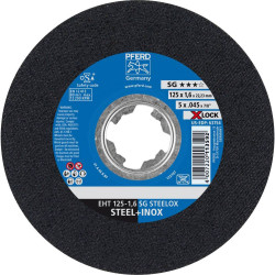 PFERD 61341123 SG STEELOX Cutting Disc 125mm 25pcs for Steel/INOX
