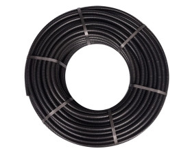 Rura karbowana z pilotem 16mm czarna 750N FK15/16F DX15116R /100m/