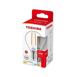 TOSHIBA LED FILAMENT G45 E14 2.5W 2700K/10szt./