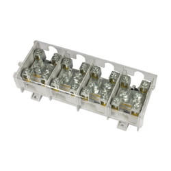 Listwa zaciskowa z osłoną LG 4x95/35 szara E.4026 Pawbol