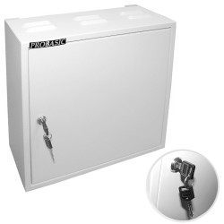 Obudowa metalowa 400x400x140mm (*) TPR-4 z kluczkiem rozdzielnica szafka