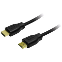 LogiLink CH0045 HDMI Cable Black 7.50 m 4K UHD HDMI-A to HDMI-A
