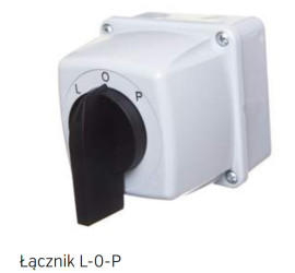 Łącznik krzywkowy E16-43 16A L-0-P 3P IP44 zmiana obrotów