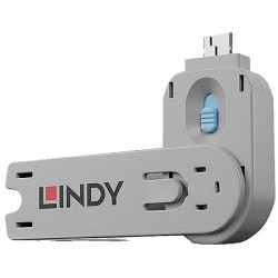 LINDY 40622 USB-A Socket Key Blue For Pc &amp; Laptop Security