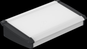 92865300.MT1 Aluminium desktop enclosure, 181.2 x 68.2 x 300 mm