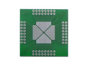 Uniwersalna płytka drukowana QFP64 raster 0.8mm