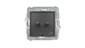 Mini Łącznik Podwójny Schodowy W Stylu Amerykańskim Grafitowy 11Mwpus-33