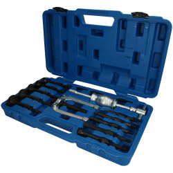Brilliant Tools BT631150 Puller for Bearings with 5 Punches and 3 Adapters