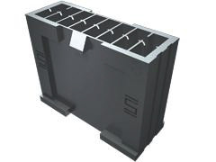 Obudowa złącza zagniatanego 4-pinowe 2-rzędowe raster: 2.54mm Samtec Męski Montaż na kablu IPM1 Styk do zagniatania