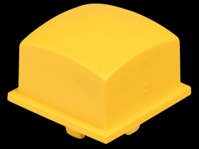 1TS04 1TS cap for Multimec 5 - 10.6 x 10.6 mm, square, yellow