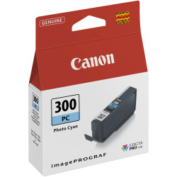 Canon 4197C001 Canon PFI-300PC Photo Cyan Ink Cartridge
