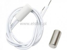 Czujnik drzwiowy kontaktron HO-03N biały