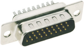 Harting 09564005604 Złącze męskie 09 56 400 5604, styki: 62, 1 szt.