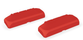 Hinge, PC, (L x W x H) 16.4 x 80 x 24.5 mm, red, for B 0808../B 1008../B1408../B 1808, 96310100