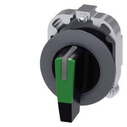 Siemens 3SU10622EM400AA0 3SU1062-2EM40-0AA0 Przełącznik blokada zielony 2 x 45 ° 1 szt.