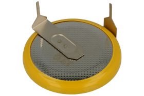 Akumulator; Li-Ion; LIR2025H; 3,7V; 40mAh; fi 20,2x3,4mm; 2 piny; do druku poziomy; Kinetic; RoHS; 2025