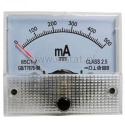 Miernik analogowy amperomierz 0,5A