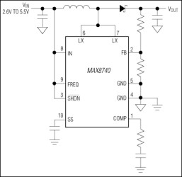 TFT-LCD Step-Up DC-DC Converter