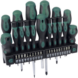 Brüder Mannesmann M11415 Screwdriver Set 37-Piece Durable Tools