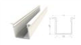 Profil Wpuszczany, Lakierowany Biały , 2020Mm