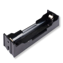 Wytrzymały koszyk na ogniwo 1x 18650 1s 3.6V z pinami do druku i blaszkami