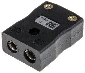 Złącze termoparowe Złącze termoparowe RS PRO do Termopara typu J Standardowy