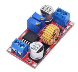 PRZETWORNICA NAPIĘCIA 4-38V-->1,25-36V STEP-DOWN 5A XL4015 (MOD-60206)