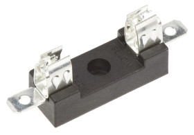 Oprawa bezpiecznikowa montowana na podstawie Montaż na podstawie rozmiar: 6.3 x 32mm 13A 250V ac Lutowie Bulgin