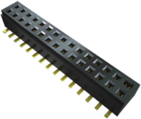 Gniazdo PCB 20 -pinowe 2 -rzędowe raster: 1mm typu płytka – płytka Proste SMD