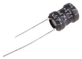 Cewka indukcyjna 470 μH 500mA Promieniowe ±10% Q: 20 1.3Ω Rdc rdzeń ferrytowy