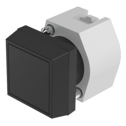 Element wykonawczy przycisku, Siłownik, do uzytku z: Urządzenia przełączające, Czarny, Utrzymane