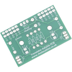 Transistor Astable Project - PCB