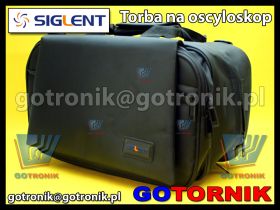 Torba na oscyloskop cyfrowy produkcji SIGLENT