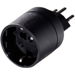 Martin Kaiser 157N/sw Travel Adapter Type J with Earth Contact, 10 A Fuse