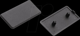 60572 Profile cover cap, 40x80, groove 8 I-type