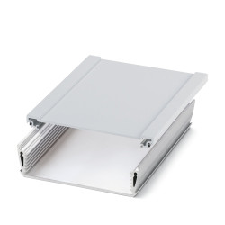 Obudowa do płytek PCB, Aluminium, 1000 x 100.5 x 26.8mm, HC-ALU