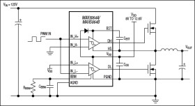 125V/2A, High-Speed, Half-Bridge MOSFET Drivers