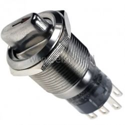 Przełącznik obrotowy piórowy. stabilny, nierdzewny