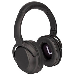 LINDY 73204 LH500XW&#x2B; Over-ear headphones Cordless Black Noise cancelling