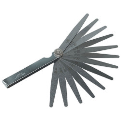 Siegen S0517 Feeler Gauge 13-blade Metric